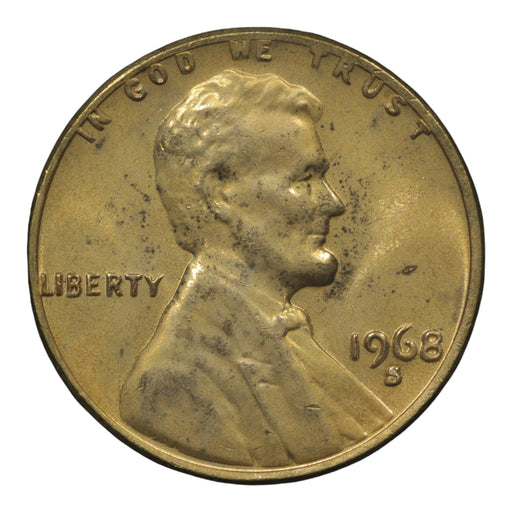 1968-S Lincoln Memorial Cent Brilliant Uncirculated BU - Collectible Craze America