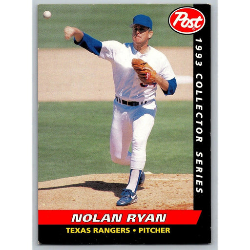 1993 Post Cereal Nolan Ryan Texas Rangers #20 Insert - Collectible Craze America