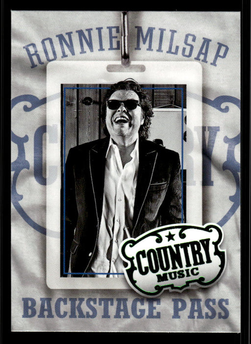 Ronnie Milsap 2014 Panini Country Music Front of Card