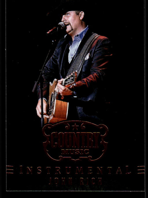 John Rich 2014 Panini Country Music Front of Card