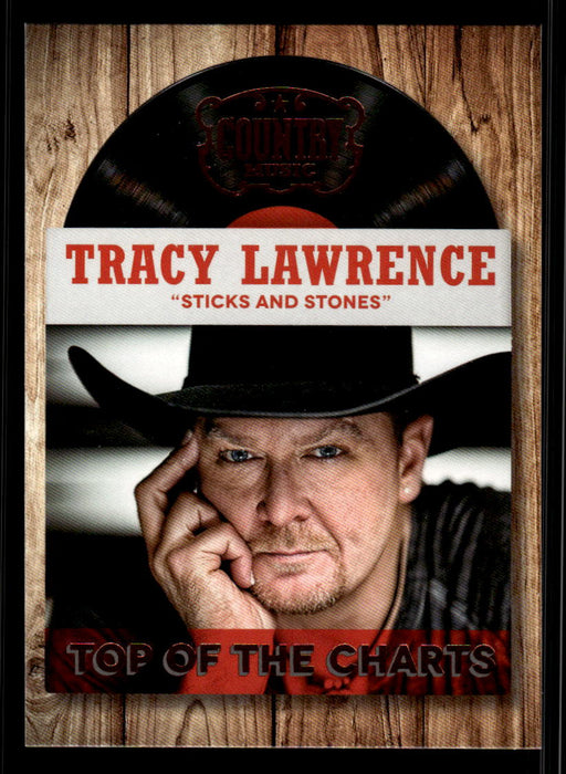 Tracy Lawrence 2014 Panini Country Music Front of Card
