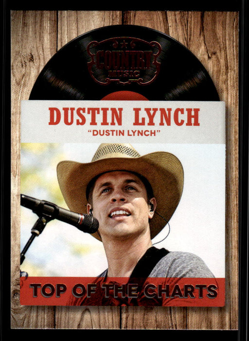 Dustin Lynch 2014 Panini Country Music Front of Card