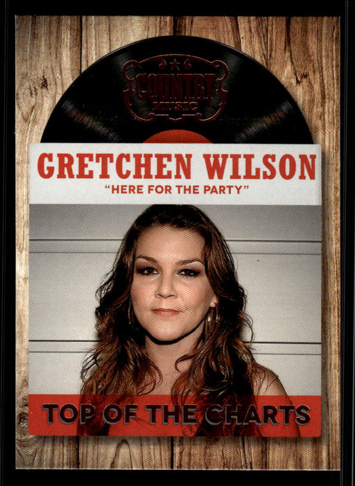 Gretchen Wilson 2014 Panini Country Music Front of Card