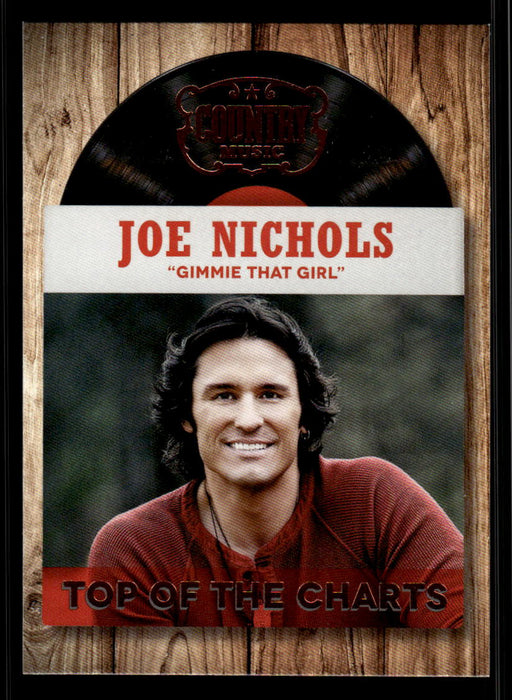 Joe Nichols 2014 Panini Country Music Front of Card