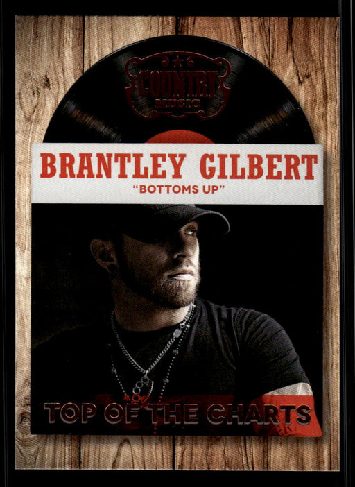 Brantley Gilbert 2014 Panini Country Music Front of Card