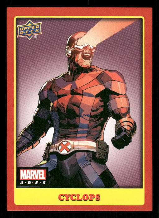 Cyclops 2020 Upper Deck Marvel Ages Base Front of Card
