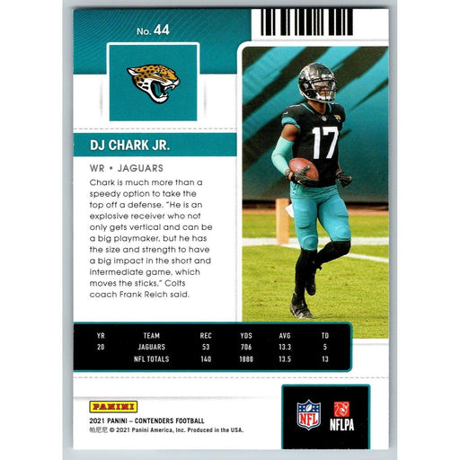 2021 Panini Contenders NFL DJ Chark Jr. Jacksonville Jaguars #44 - Collectible Craze America