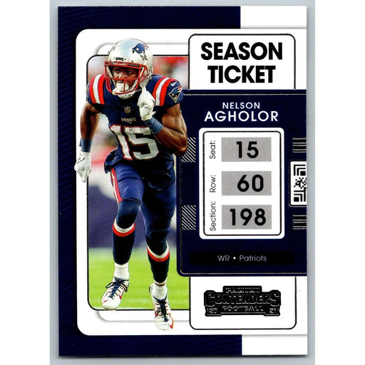 2021 Panini Contenders NFL Nelson Agholor New England Patriots #67 - Collectible Craze America