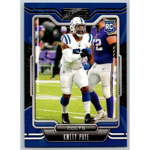 2021 Panini Playbook #148 Kwity Paye RC Indianapolis Colts - Collectible Craze America