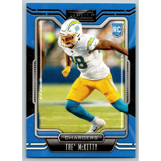 2021 Panini Playbook #176 Tre' McKitty RC Los Angeles Chargers - Collectible Craze America