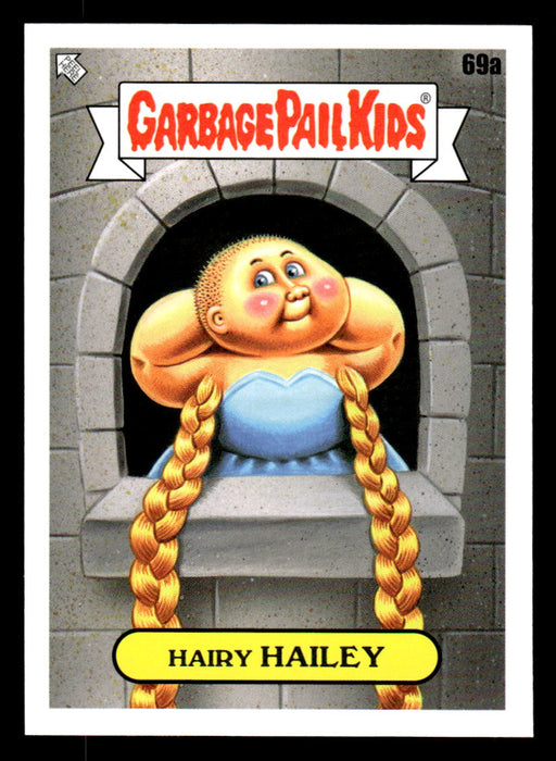 Hairy HAILEY 2022 Topps Garbage Pail Kids Bookworms Base Front of Card