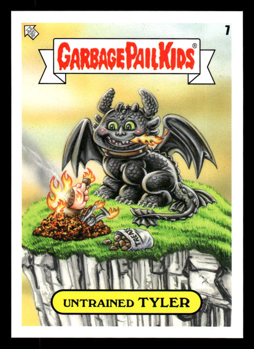 Untrained TYLER 2022 Topps Garbage Pail Kids Bookworms Gross Adaptations Front of Card