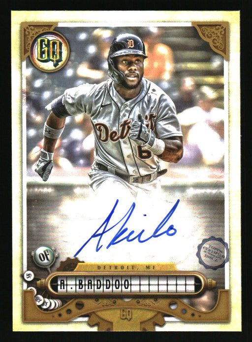 Akil Baddoo 2022 Topps Gypsy Queen Front of Card