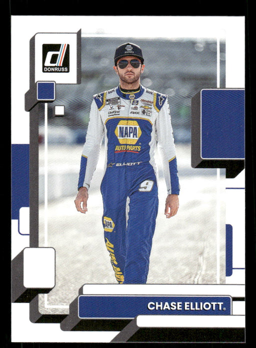 Chase Elliott 2023 Panini Donruss Racing Drivers Base Front of Card