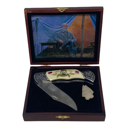 Confederate States of America,General Robert E. Lee Folding Pocket Knife - Collectible Craze America