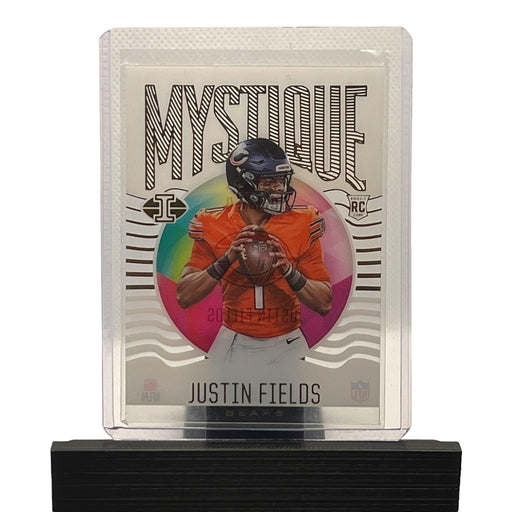 Justin Fields 2021 Illusions Football # MY-4 RC Mystique Insert Chicago Bears - Collectible Craze America