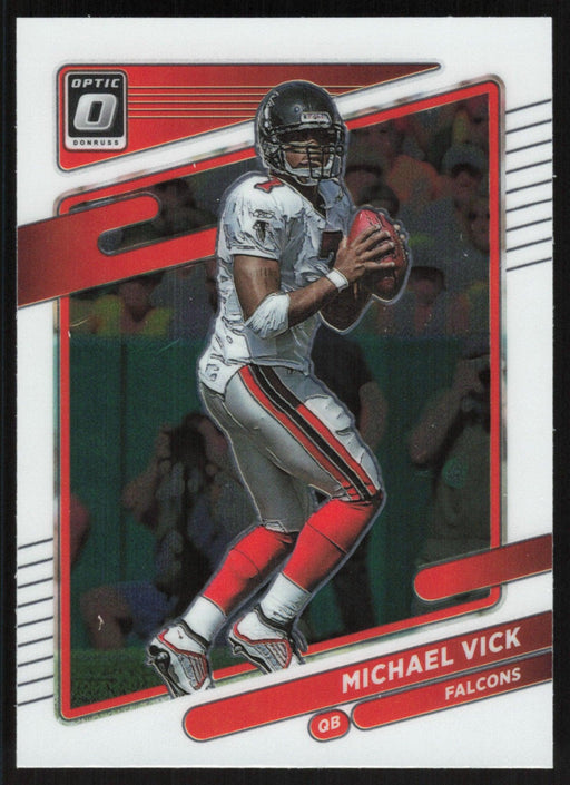 Michael Vick 2021 Donruss Optic # 156 Atlanta Falcons - Collectible Craze America