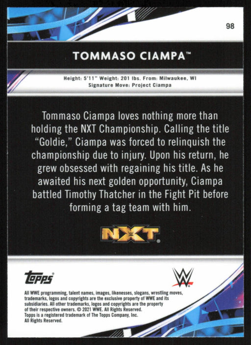 Tommao Ciampa 2021 Topps Finest WWE # 98 - Collectible Craze America