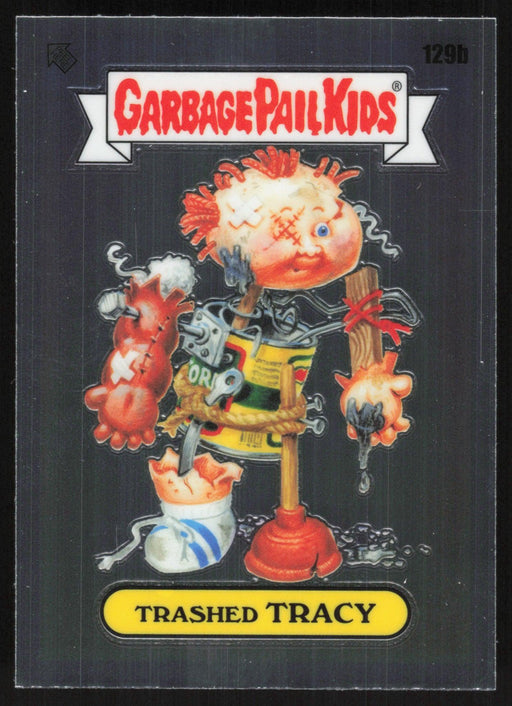 Trashed TRACY 2021 Topps Chrome Garbage Pail Kids Original Series 4 # 129B - Collectible Craze America
