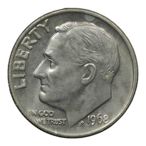 1968 Roosevelt Dime BU Uncirculated Mint State 10c US Coin Collectible - Collectible Craze America