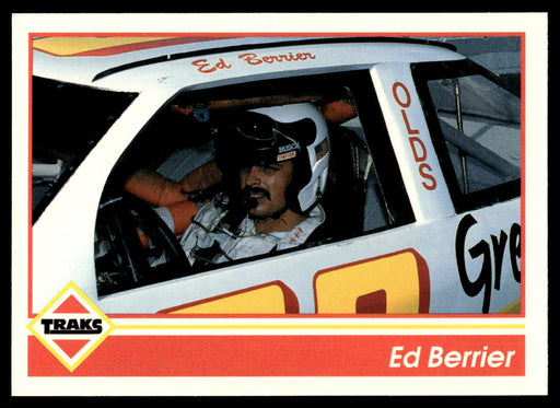 Ed Berrier 1992 Traks Base Front of Card