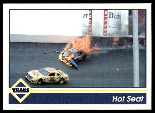 Hot Seat 1992 Traks Base Front of Card