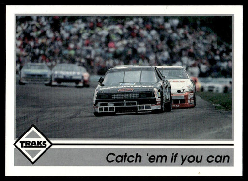 Dale Earnhardt 1992 Traks Base Front of Card