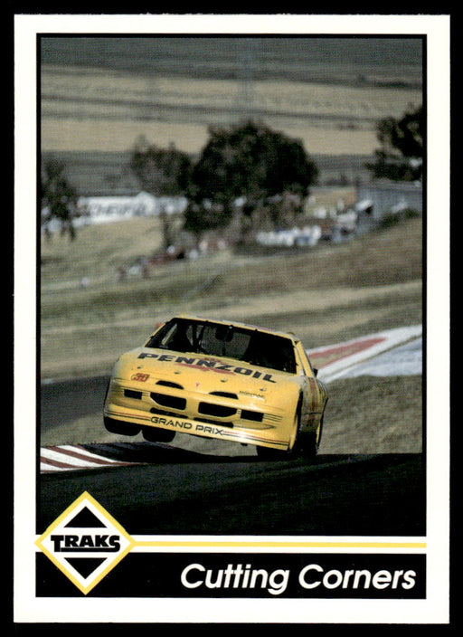 Michael Waltrip 1992 Traks Base Front of Card
