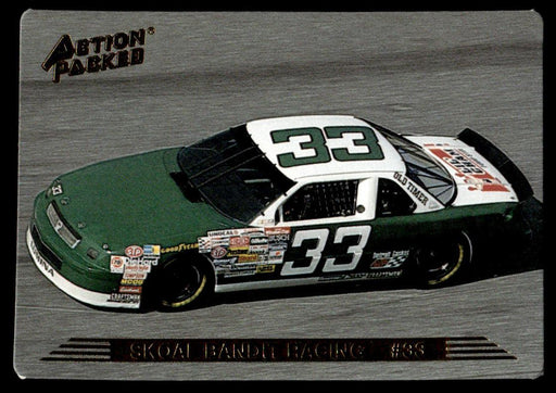 Harry Gant 1993 Action Packed Base Front of Card