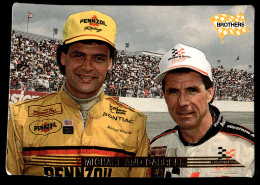 Michael and Darrell Waltrip 1993 Action Packed Base Front of Card