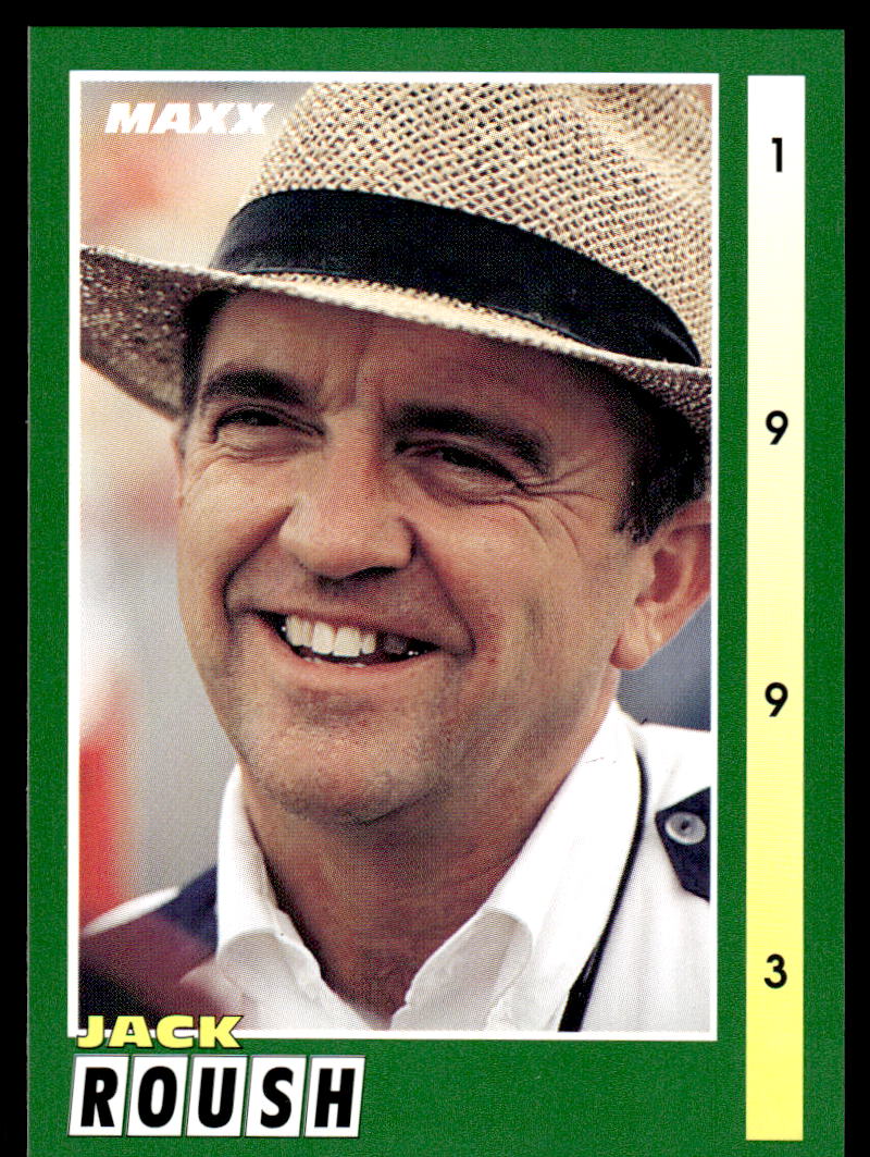 Jack Roush 1993 Maxx Race Cards # 104 Base - Collectible Craze America
