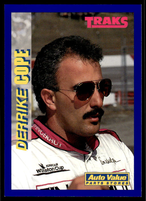 Derrike Cope 1994 Traks Auto Value Parts Stores Collector Cards Base Front of Card