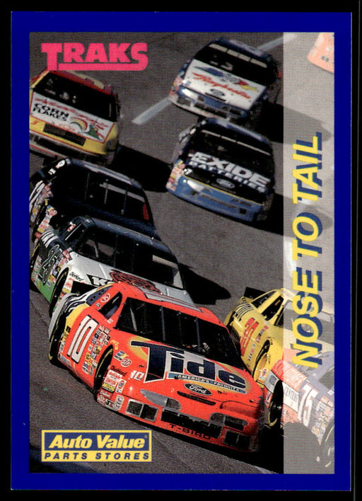 Nose to Tail 1994 Traks Auto Value Parts Stores Collector Cards Base Front of Card