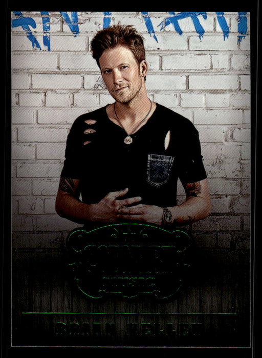 Brian Kelley 2014 Panini Country Music Front of Card