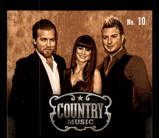 Gloriana 2014 Panini Country Music Back of Card