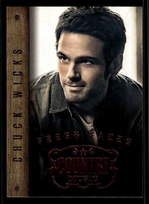 Chuck Wicks 2014 Panini Country Music Front of Card