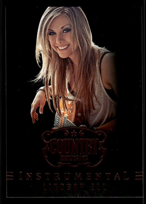 Lindsay Ell 2014 Panini Country Music Front of Card