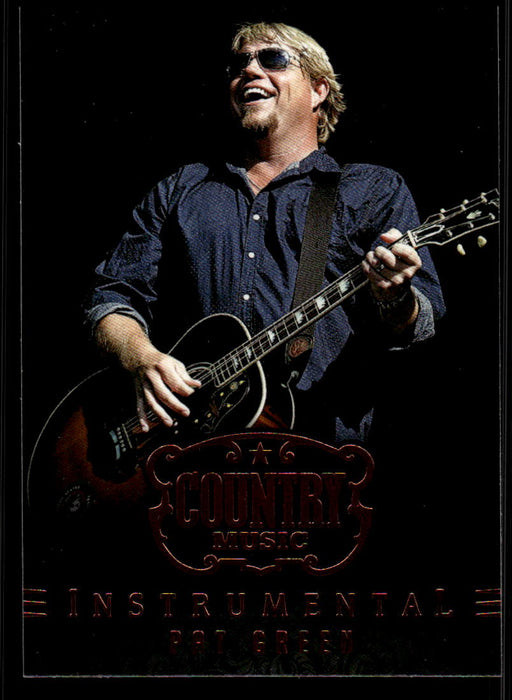 Pat Green 2014 Panini Country Music Front of Card