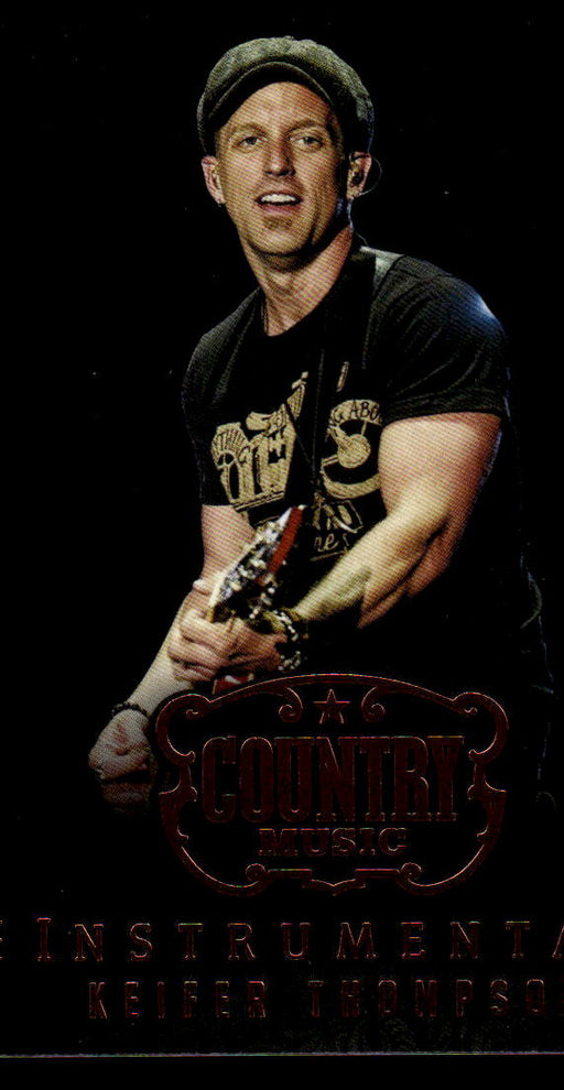Keifer Thompson 2014 Panini Country Music Front of Card