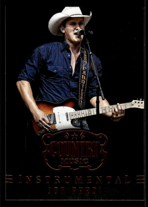 Jon Pardi 2014 Panini Country Music Front of Card