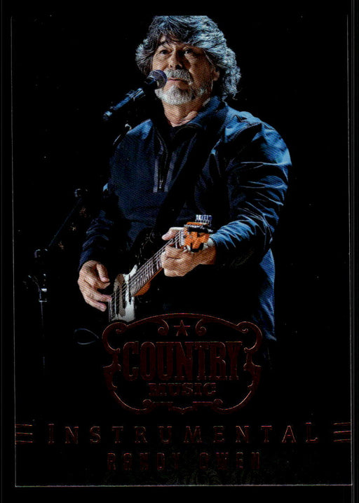 Randy Owen 2014 Panini Country Music Front of Card