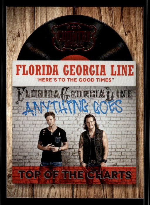 Florida Georgia Line 2014 Panini Country Music Front of Card