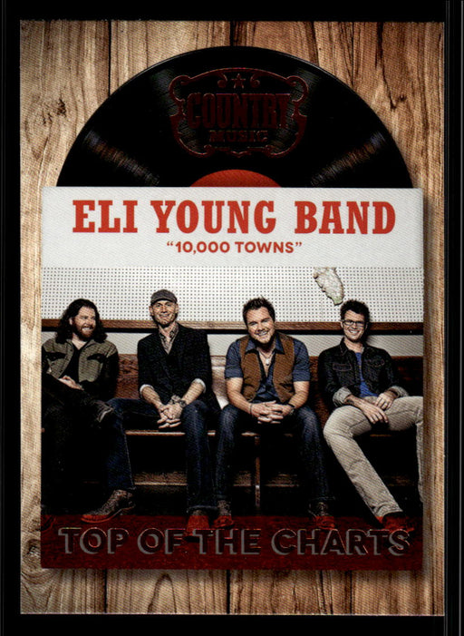 Eli Young Band 2014 Panini Country Music Front of Card