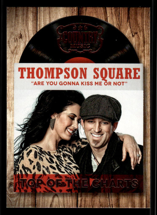 Thompson Square 2014 Panini Country Music Front of Card