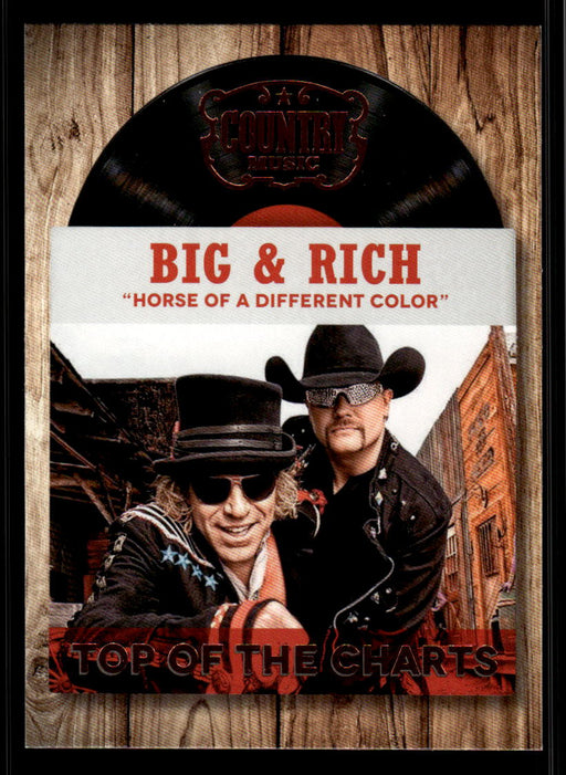 Big & Rich 2014 Panini Country Music Front of Card