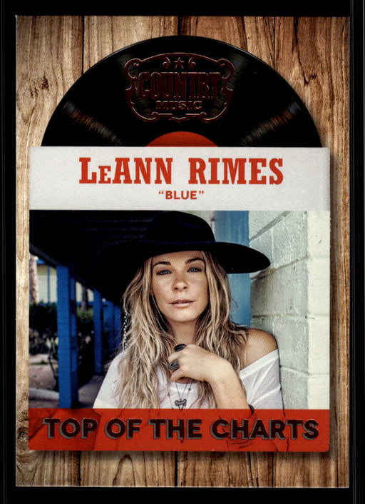 LeAnn Rimes 2014 Panini Country Music Front of Card
