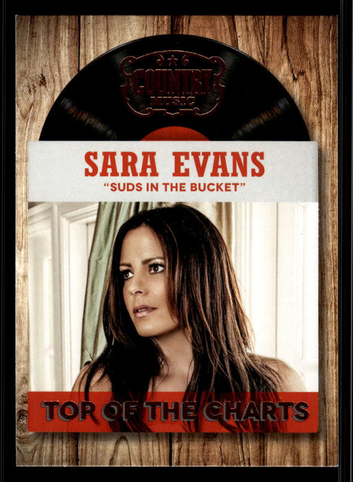 Sara Evans 2014 Panini Country Music Front of Card