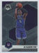 2020 Panini Mosaic Basketball # 168 De'Aaron Fox Sacramento Kings - Collectible Craze America