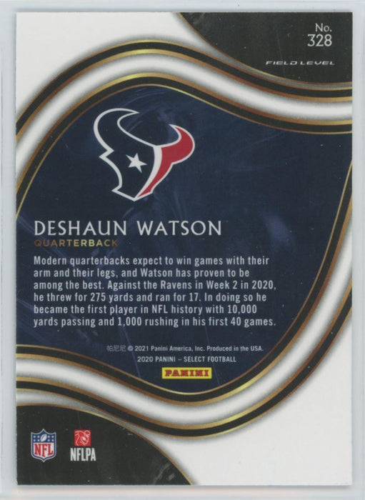 2020 Panini Select Football # 328 Deshaun Watson Houston Texans - Collectible Craze America