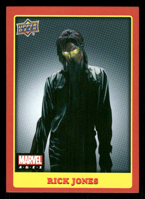 Rick Jones 2020 Upper Deck Marvel Ages Base Front of Card